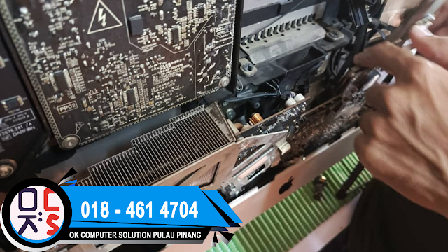 SOLVED : REPAIR IMAC | IMAC SHOP | IMAC 21 INCH | MODEL A1311 | OVERHEATING | FAN NOISY & FULL SPEED | REPAIR FAN |  INTERNAL CLEANING + REPLACE THERMAL PASTE | IMAC SHOP NEAR ME | IMAC REPAIR NEAR ME | IMAC REPAIR BUTTERWORTH | KEDAI REPAIR IMAC BUTTERWORTH