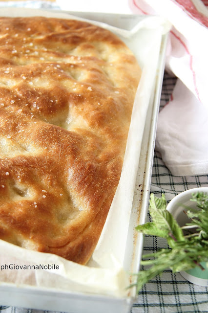 Focaccia al sapore di timo