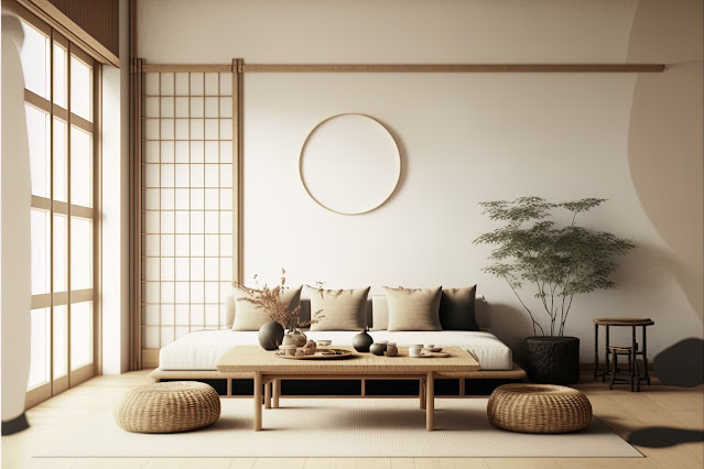 Fotos de decoración de hogar estilo Japandi