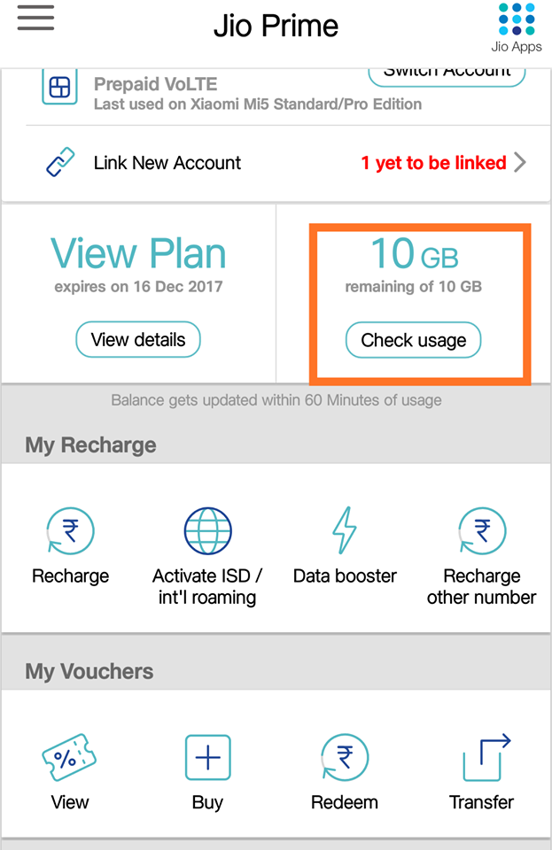 How To: Get 10 GB From Jio For RedMi Users - Tricky Tipp