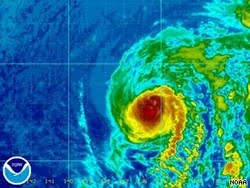 Hurricane Felecia In Hawaii 2009