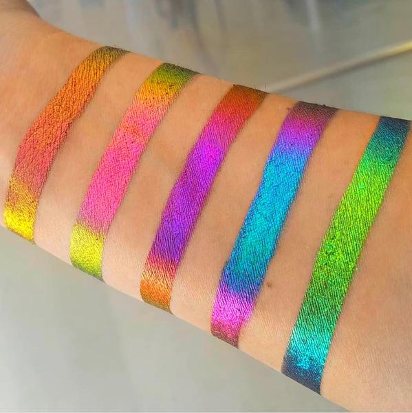 JD Glow Cosmetics prasowane Multichromy