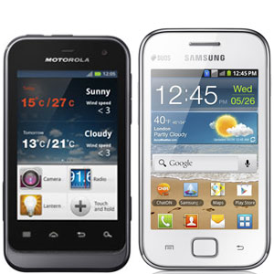 samsung galaxy ace duos vs motorola defy