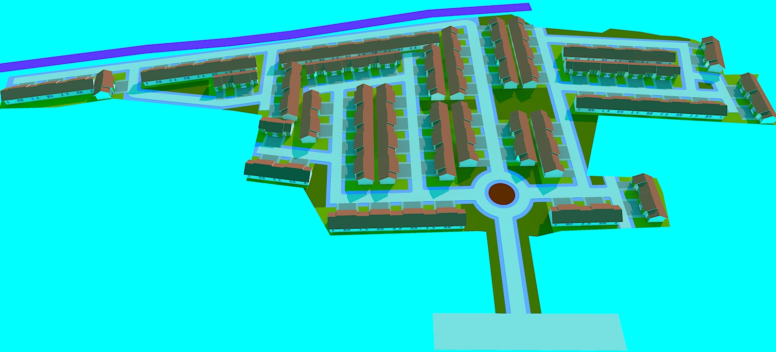 Perumahan Rakyat  Jasa Pembuatan Site Plan