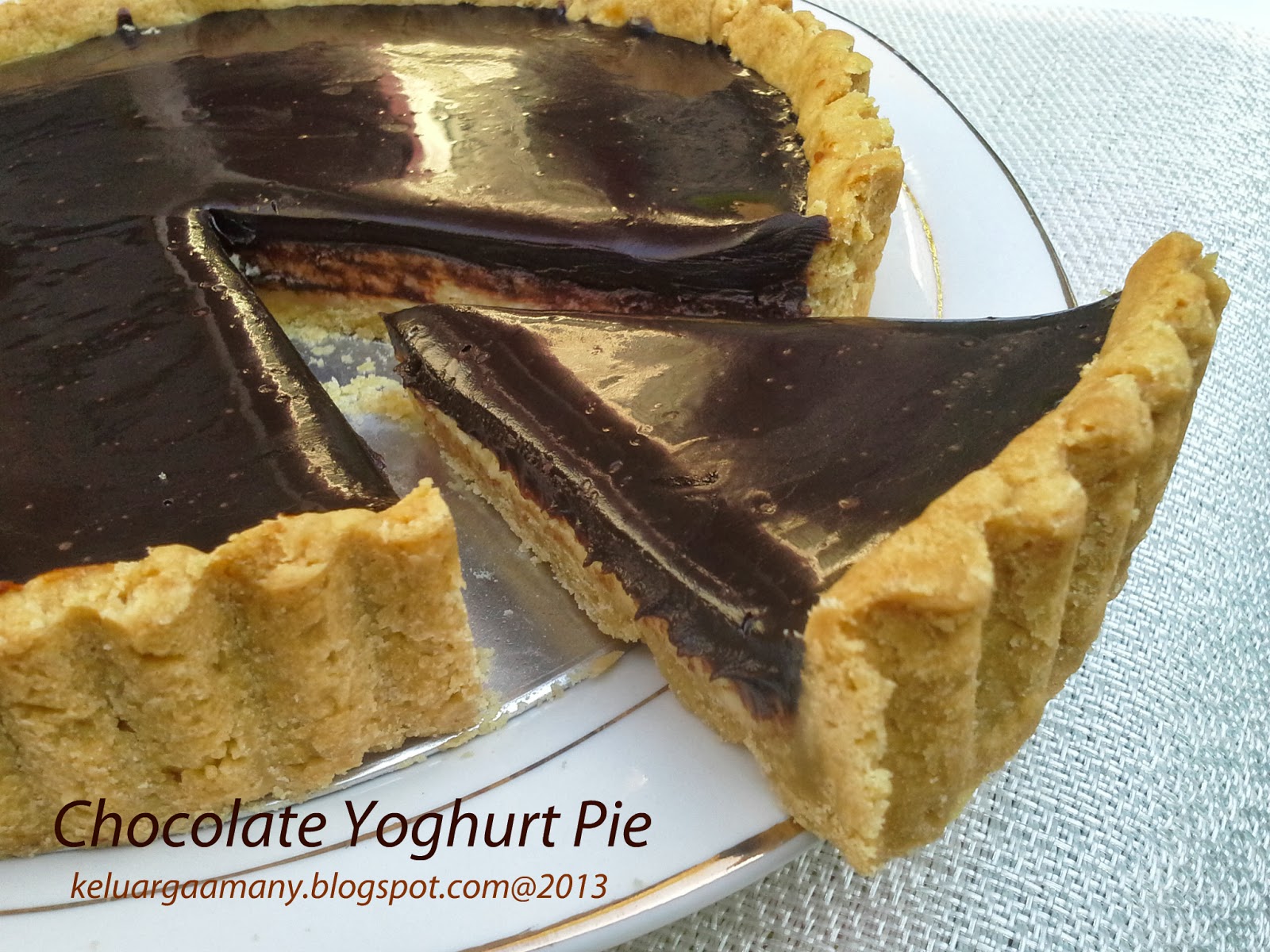 Keluarga Kami: Chocolate Yoghurt Pie