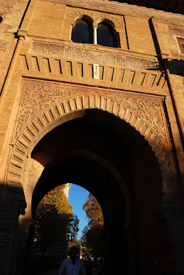 Alhambra, Granada, Hiszpania, Palacio De Carlos V, Palacios Nazaries, Puerta De Vino, Spain