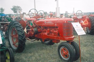 1943 Farmall H tractor just like the one Grandpa drove thousands of hours