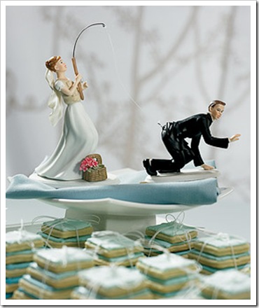 Caribbean Theme Wedding Cake Toppers