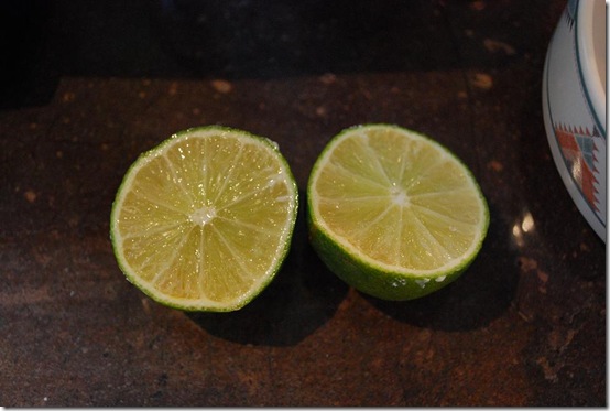 20 lime cut