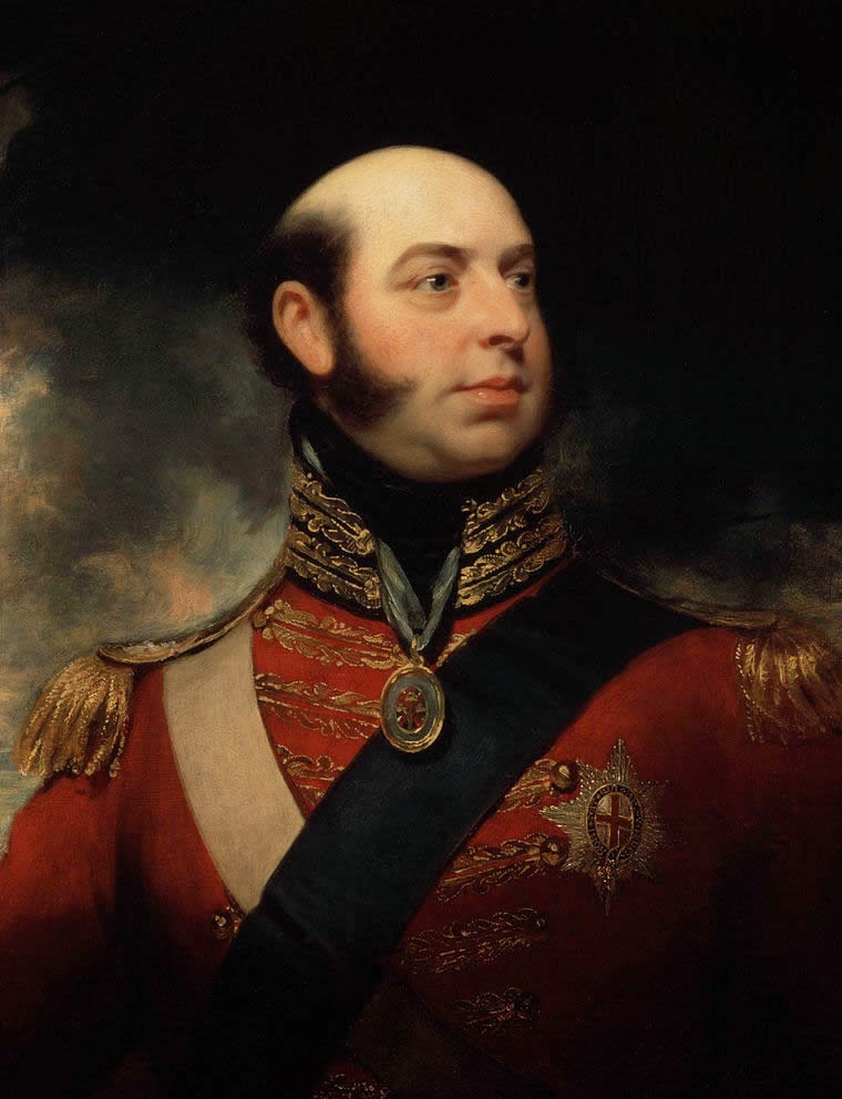 Prince Edward Augustus, the duke of Kent and Strathearn, the father of Queen Victoria