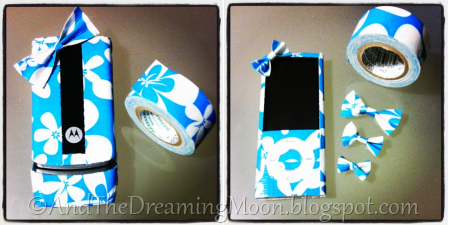 Duck Tape Cell Phone and iPod