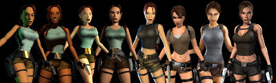 Evolution of Lara Croft