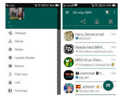 BBM Mod WhatsApp by Fendy Manx