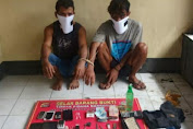 Kapok! Hendak Transaksi Narkoba, 'La Jelo' dan Temannya, Diringkus Polisi Di Nusa Jaya Manggelewa