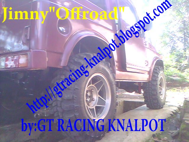 GT RACING KNALPOT Merancang knalpot racing Jimny