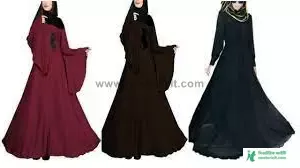 Round burka design - burka design picture 2023 - new burka design - hijab burka design picture - borka design 2023 - NeotericIT.com - Image no 5