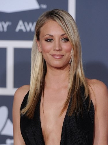 Actress Kaley Cuoco has been hospitalized in Los Angeles after breaking her 