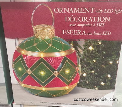 Costco 1487527 - Oversized Ornament with an alternate pattern