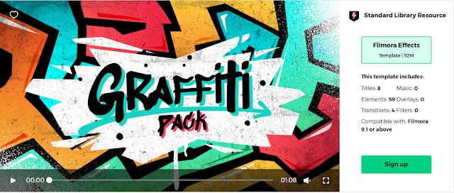 Graffiti Pack - Filmora 9.3 Collection Video Effects