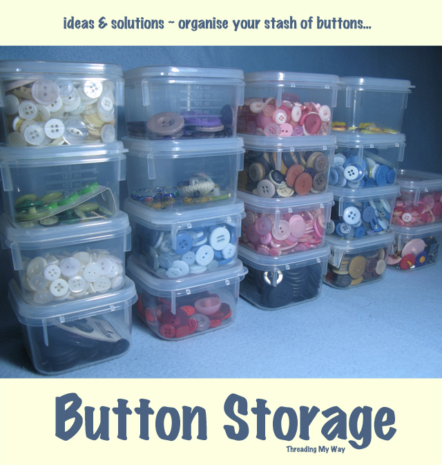 Threading My Way: Button Storage Ideas