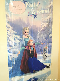 Frozen birthday poster