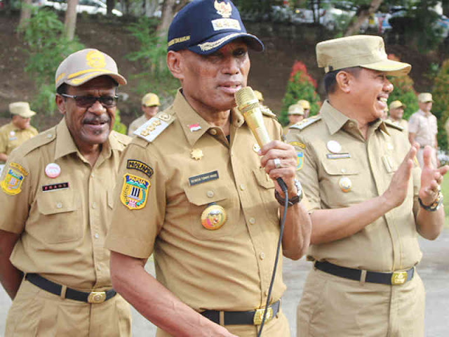 Benhur Tomi Mano Ajak Warga Kota Jayapura Tidak Golput