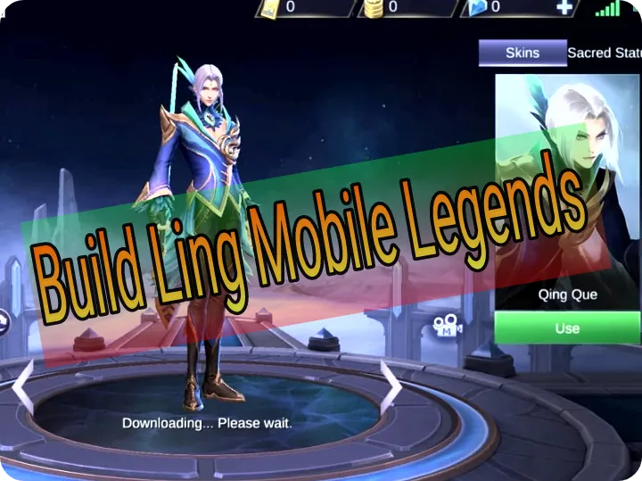 ling mmobile legends, build tersakit!