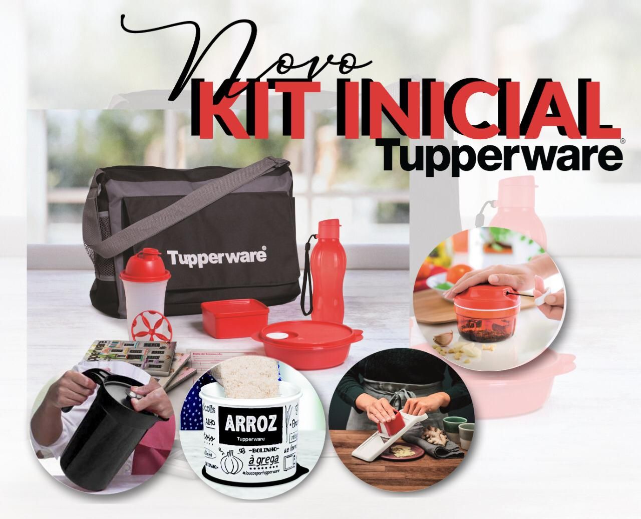 TUPPERWARE VIDA MAIS FELIZ!! Kit Nova Consultora Tupperware