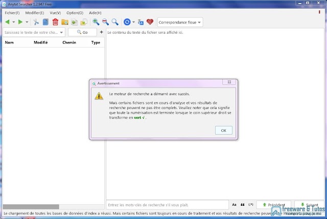AnyTXT Searcher : un super logiciel pour chercher dans le contenu de vos documents