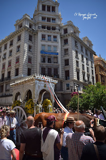 SALIDA DE LA HERMANDAD DEL ROCÍO DE GRANADA