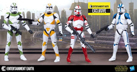 Entertainment Earth Exclusive Star Wars: The Black Series Order 66 Clone Troopers 6” Action Figure Box Set by Hasbro