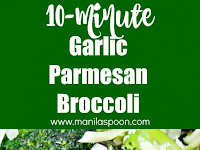 10-Minute Garlic Parmesan Broccoli