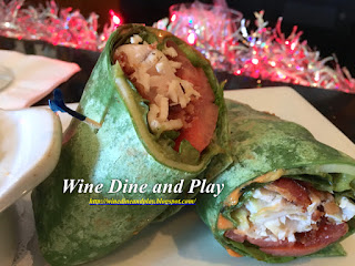 The turkey wrap at O'Bistro in Saint Petersburg, Florida