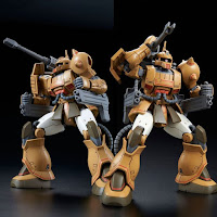 P-Bandai HG 1/144 ZAKU CANNON TEST TYPE Guide & Paint Conversion Chart