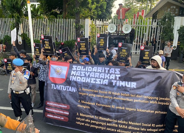 Solidaritas Masyarakat Indonesia Timur Minta Kemensos Taati Putusan Pengadilan Soal Bansos Korban Konflik