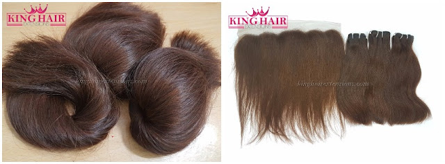 Weft hair or Weft hair and lace closure 