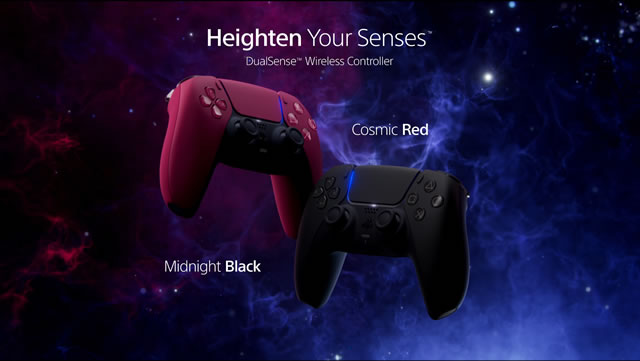 New colors for the DualSense controller