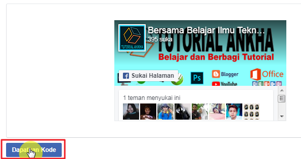 Cara Terbaru agar halaman Fanspage Facebook tampil di blog