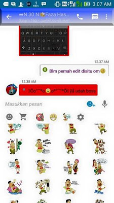 Aplikasi BBM Toon Animasi 3D