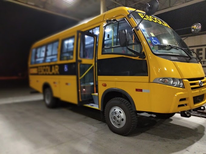 Saloá recebeu novo ônibus para Transporte Escolar!