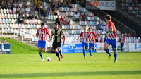 Partido del Barakaldo con el Sporting B