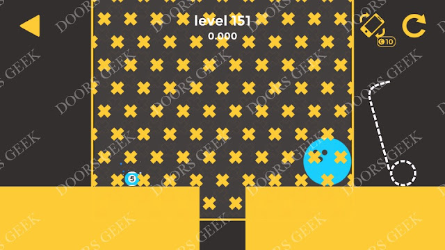 Ball & Ball Level 151 Solution, Walkthrough, Cheats for android and ios