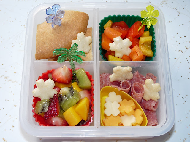 tropical paradise bento lunch