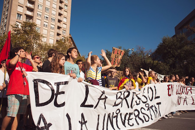 Протестное движение в Барселоне