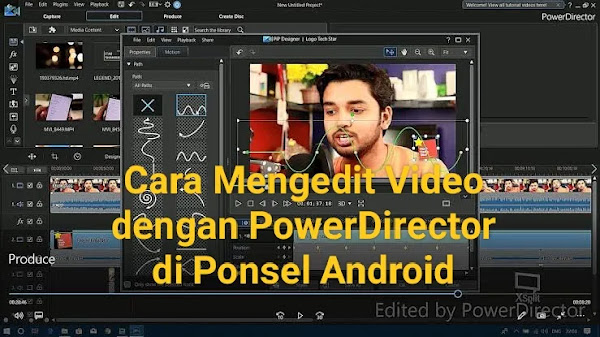 Cara Mengedit Video dengan PowerDirector di Ponsel Android 