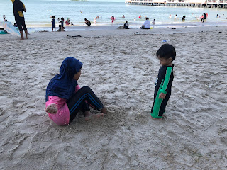 Bercuti dan mandi laut di Glory Beach Resort Port Dickson