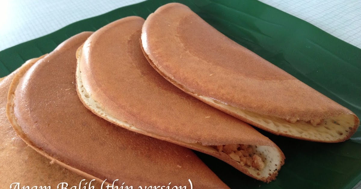 Makan Delights: Apam Balik or Ban Chien Kuih (thin version)