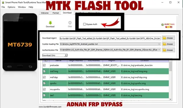 sp flash tool download smart phone flash tool