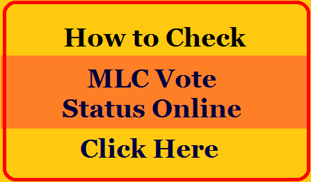 Check Your MLC  Vote Application Status Online