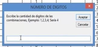 como generar combinaciones en excel